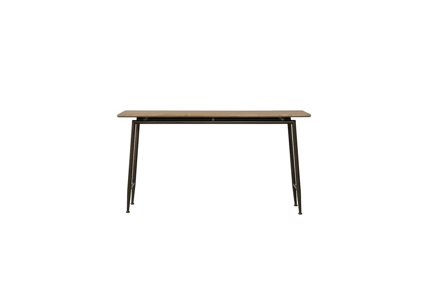 Console Table with Metal Legs