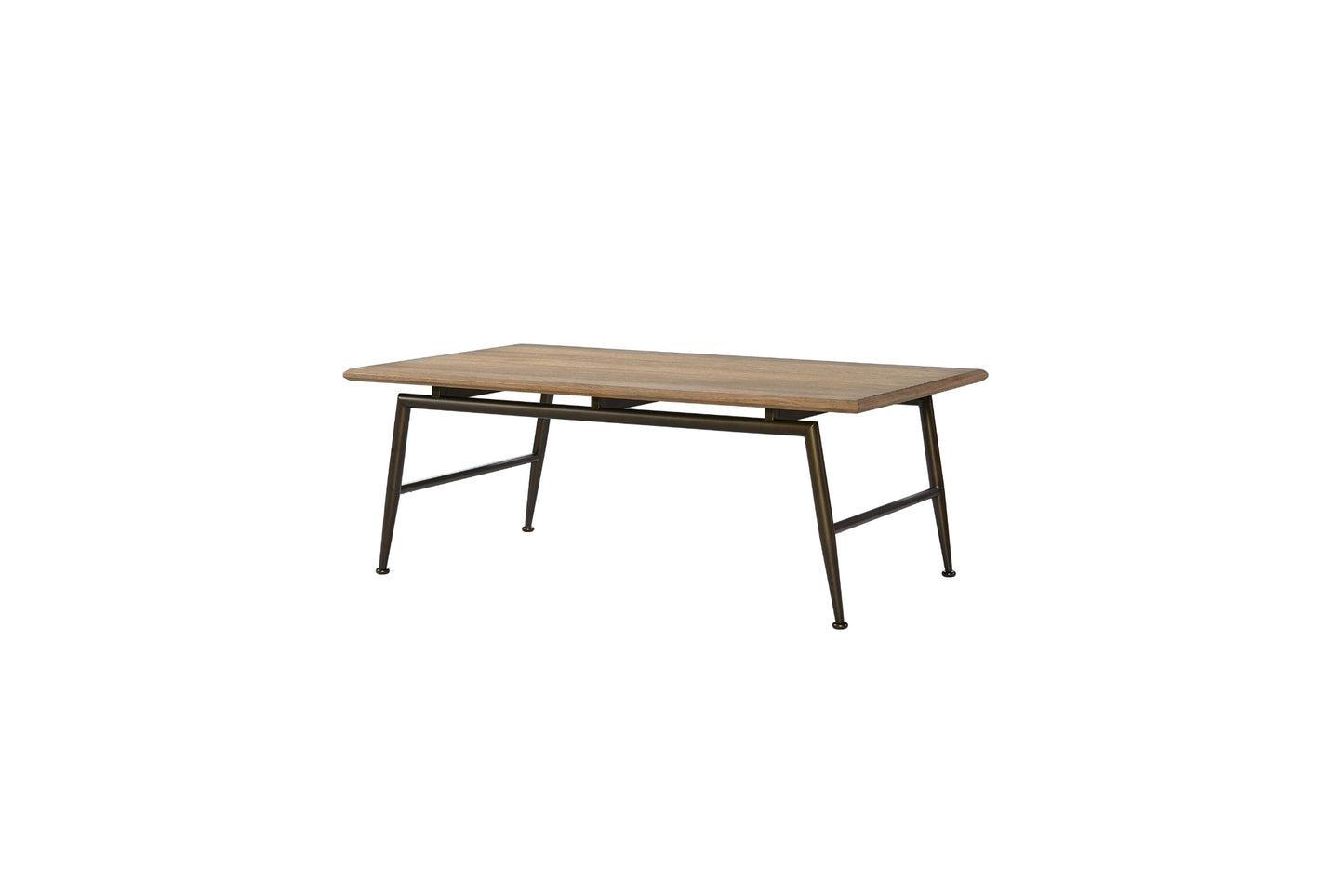 Cocktail Table with Metal Legs