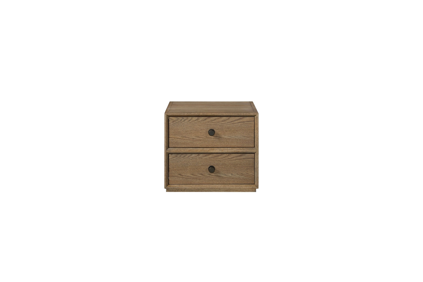 Wheat 2-Drawer Nightstand