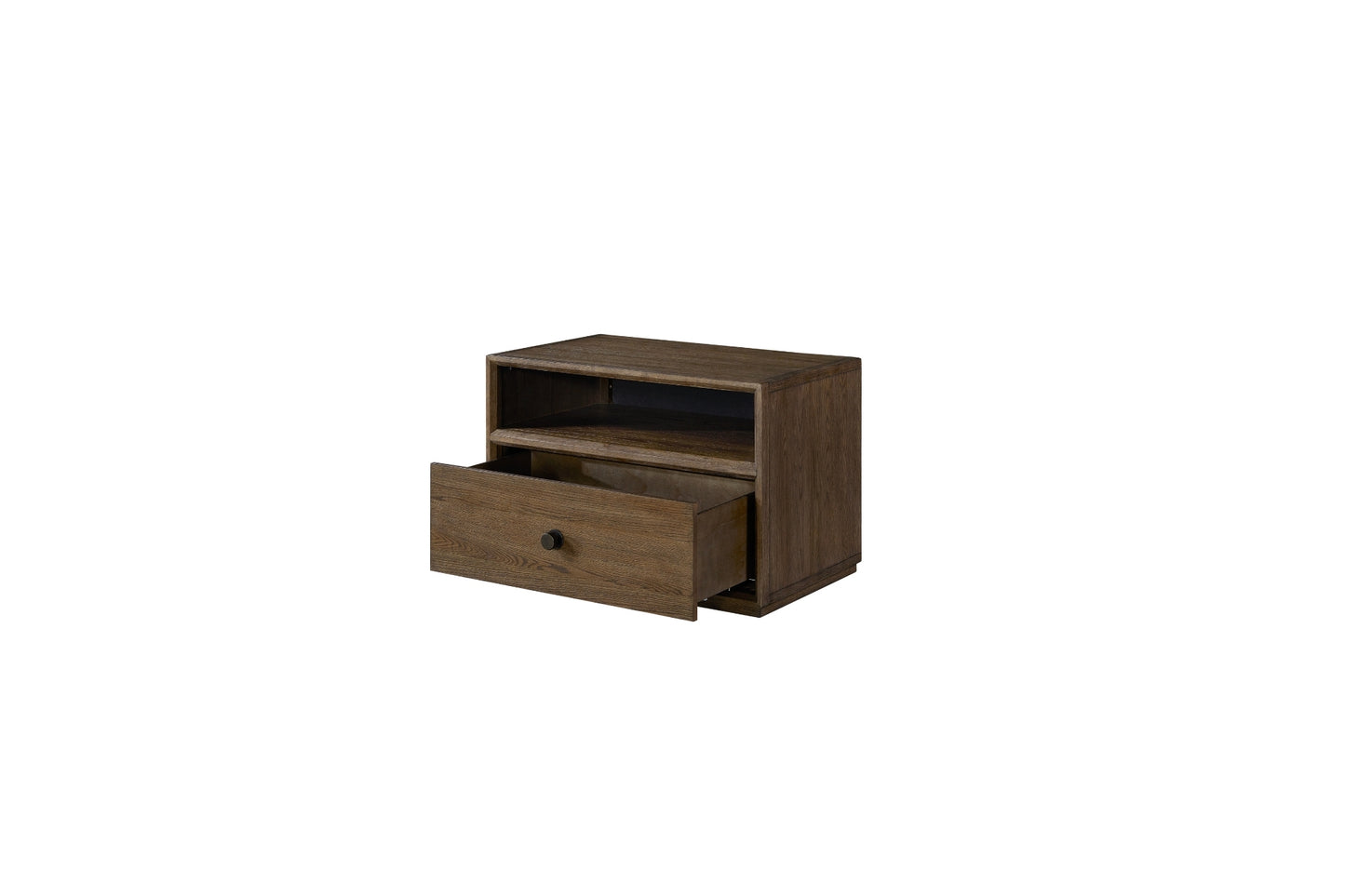 Rye Open Drawer Nightstand