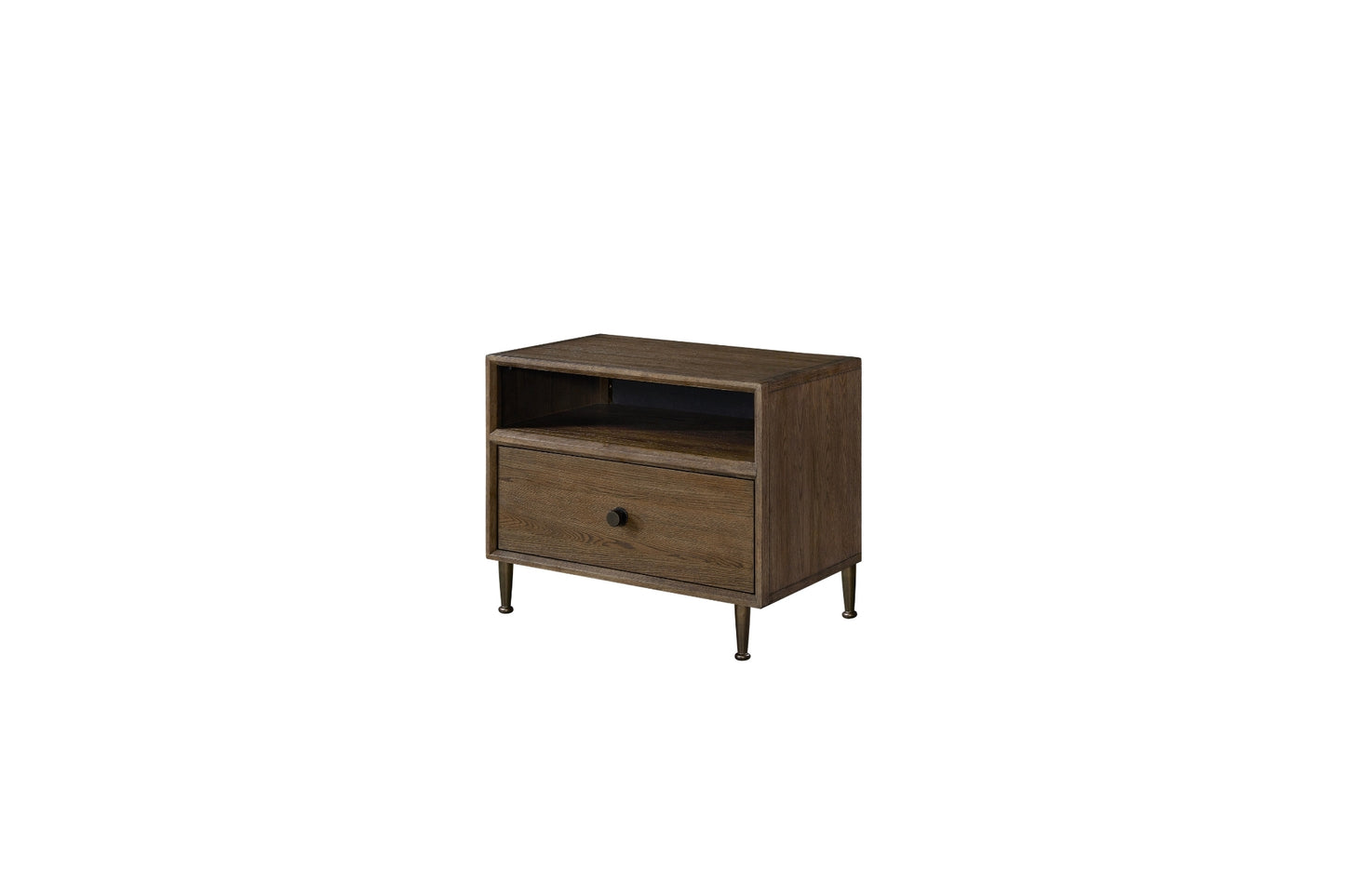 Rye Open Drawer Nightstand