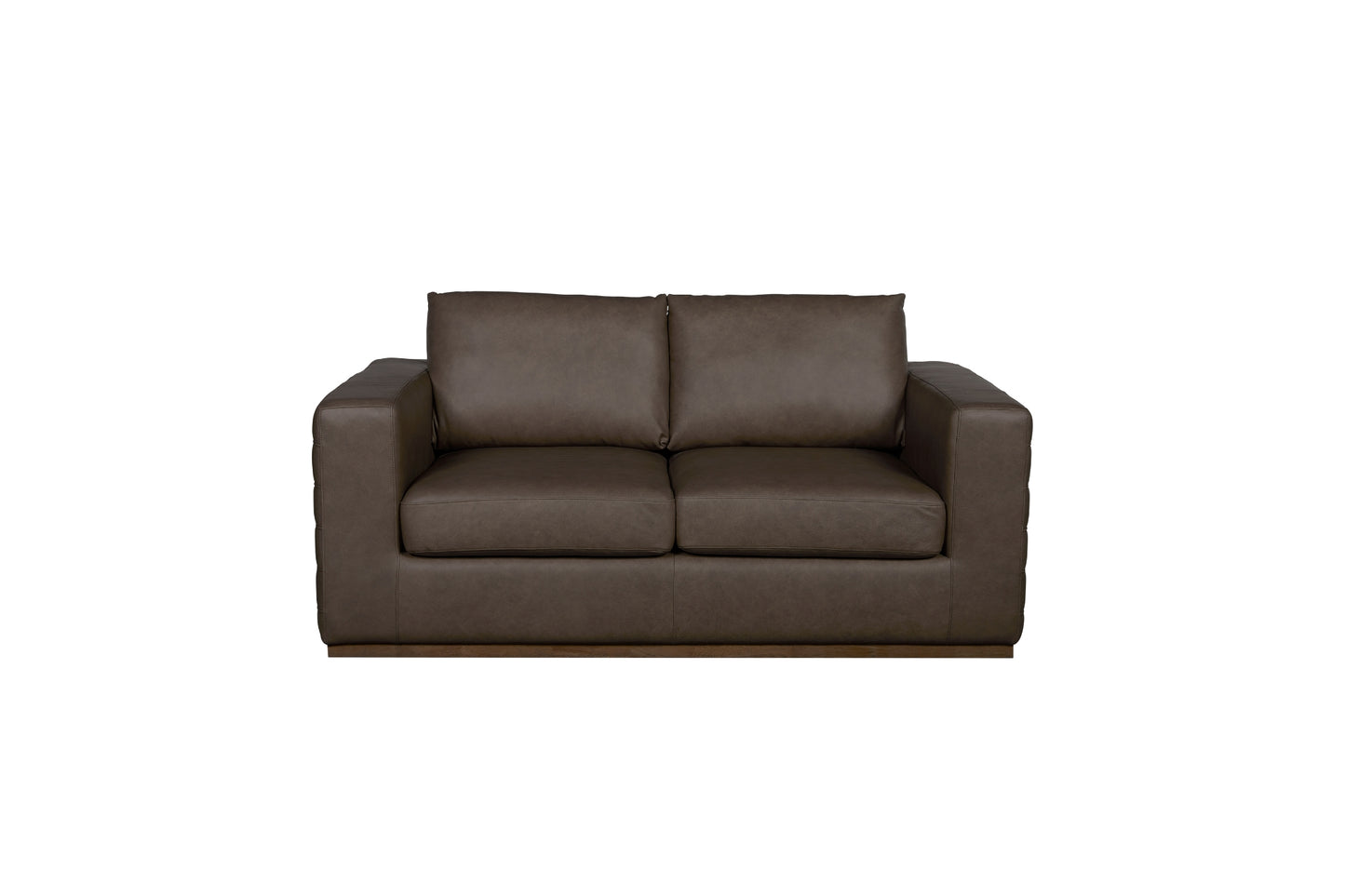 Leather Loveseat