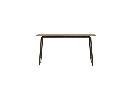 Console Table with Metal Legs