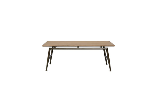 Cocktail Table with Metal Legs
