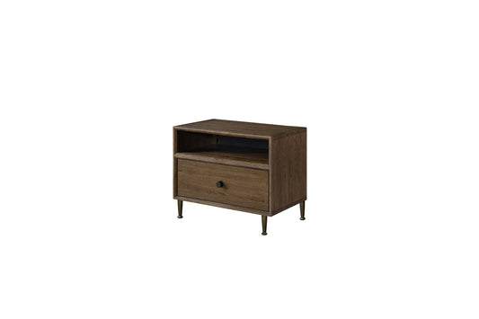 Rye Open Drawer Nightstand