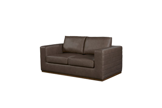 Leather Loveseat